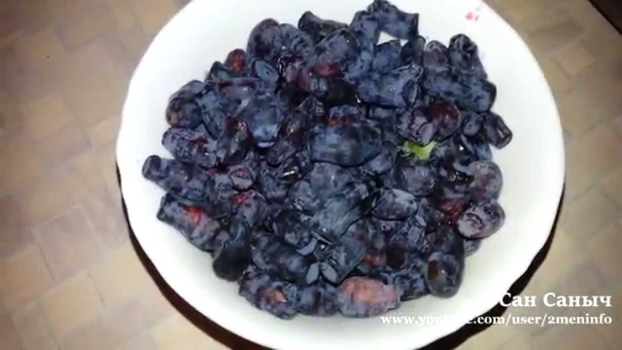 Варим компот из жимолости