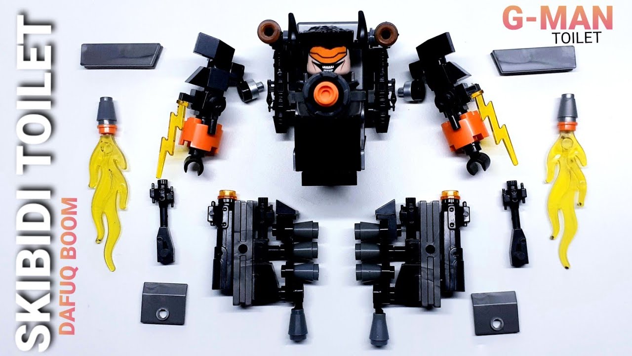 Lego skibidi toilet | remake g man toilet astro - YouTube
