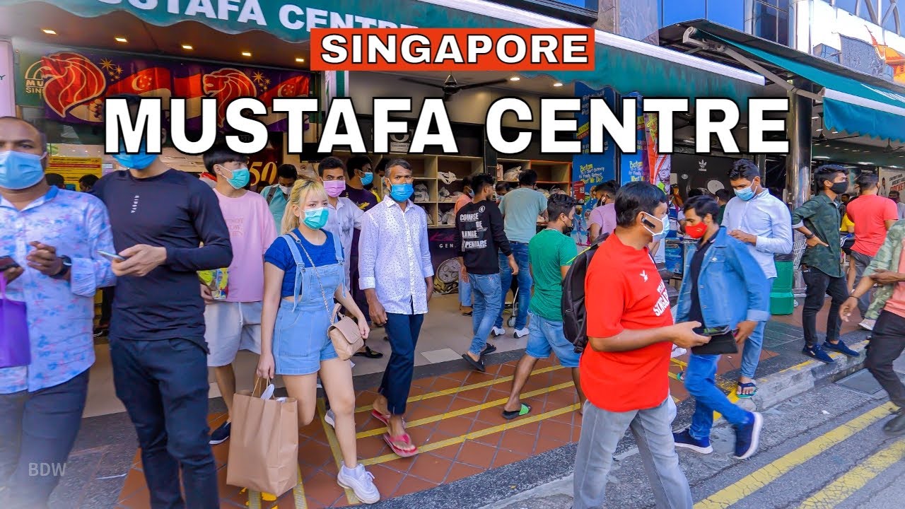 Singapore City Mustafa Centre Area Tour