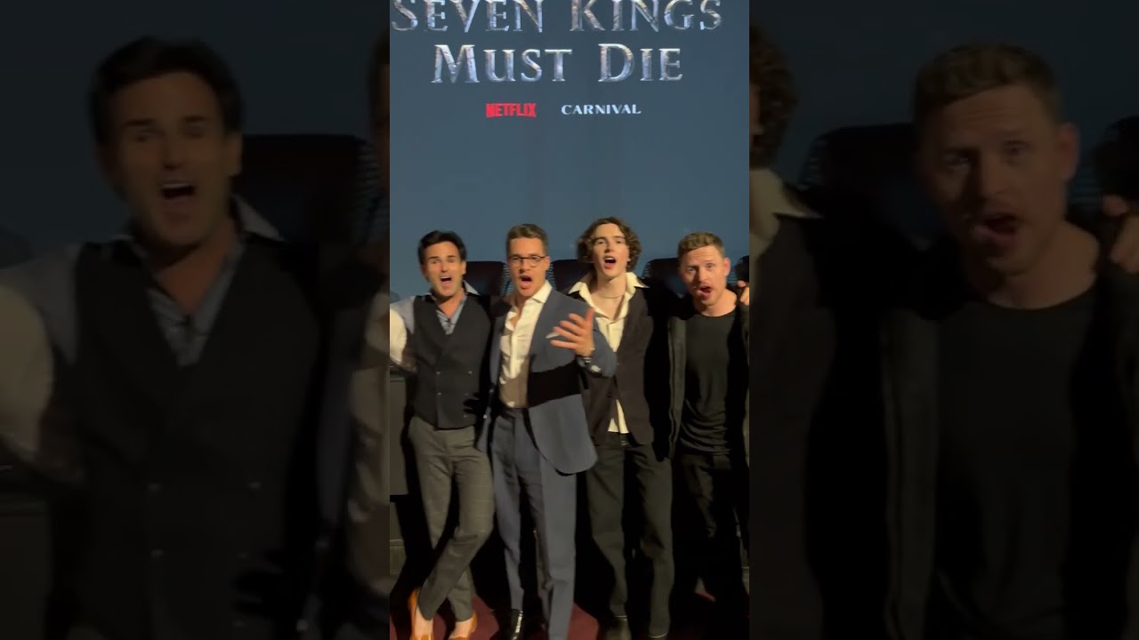 Cast of "Seven Kings Must Die"  Scream "Vahalla" With ChanceTV