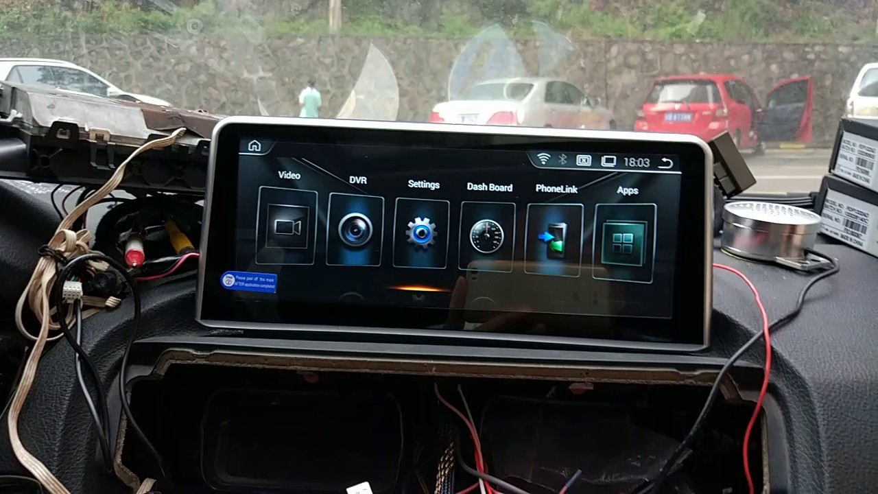 10.25 inch android bmw f20 screen gps , both RHD car and