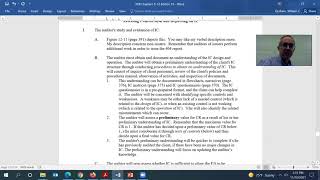 Information ACC 4511:  Chapter 12 Discussion (11-10-21) Update