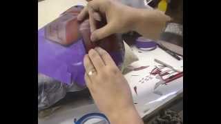 Atelier Meijer - Dice, Stars and Stripes - part 2 - airbrush of a '49 Harley Davidson