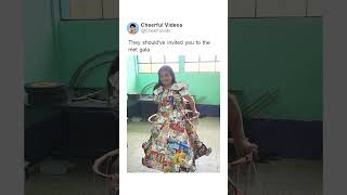 They should have invited you to met gala