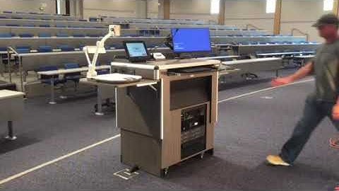 Height Adjustable lectern