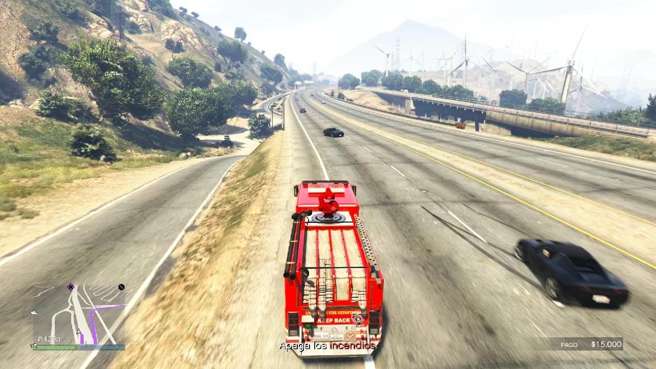 Trabajos de Bomberos Gta V ps5