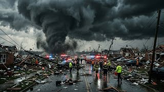 🚨Violent Tornado Hits Enid, Oklahoma! Homes Destroyed, Power Outages & Emergency Response Activated.