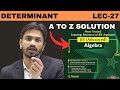 Determinant Lecture 27|Cengage jee(adv) maths Solution by Thakur Sir|Complete Class 12th+JEE Maths