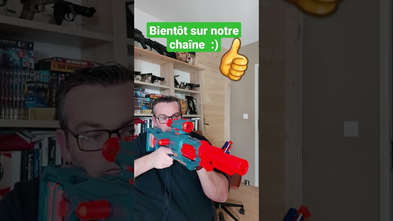 REVUE] NERF ELITE 2.0 EAGLEPOINT RD-8 AVEC NICO ON TOUR 61 ! En Français fr  