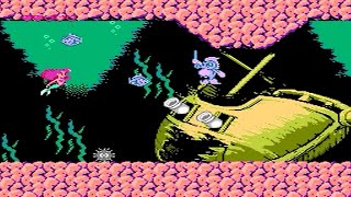The Little Mermaid (NES 1991) - Complete Game Walkthrough - No Commentary