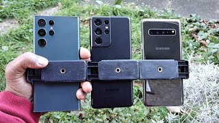 Galaxy S10+とS21 Ultra 5GとGalaxy Watc3 Galaxy S10 5G vs S21 Ultra vs