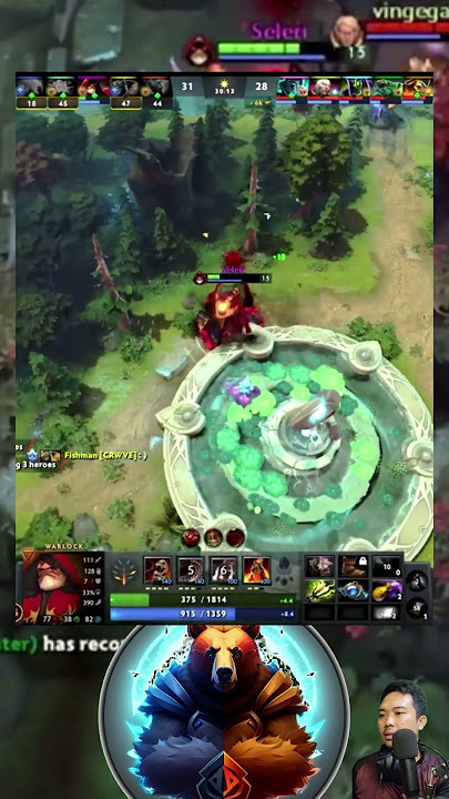 🔥INVOKER IQ 9000 – Cr1t OUTPLAYS Seleri With PERFECT Spells!🔥 #dota2 #dota2indonesia #dota2shorts