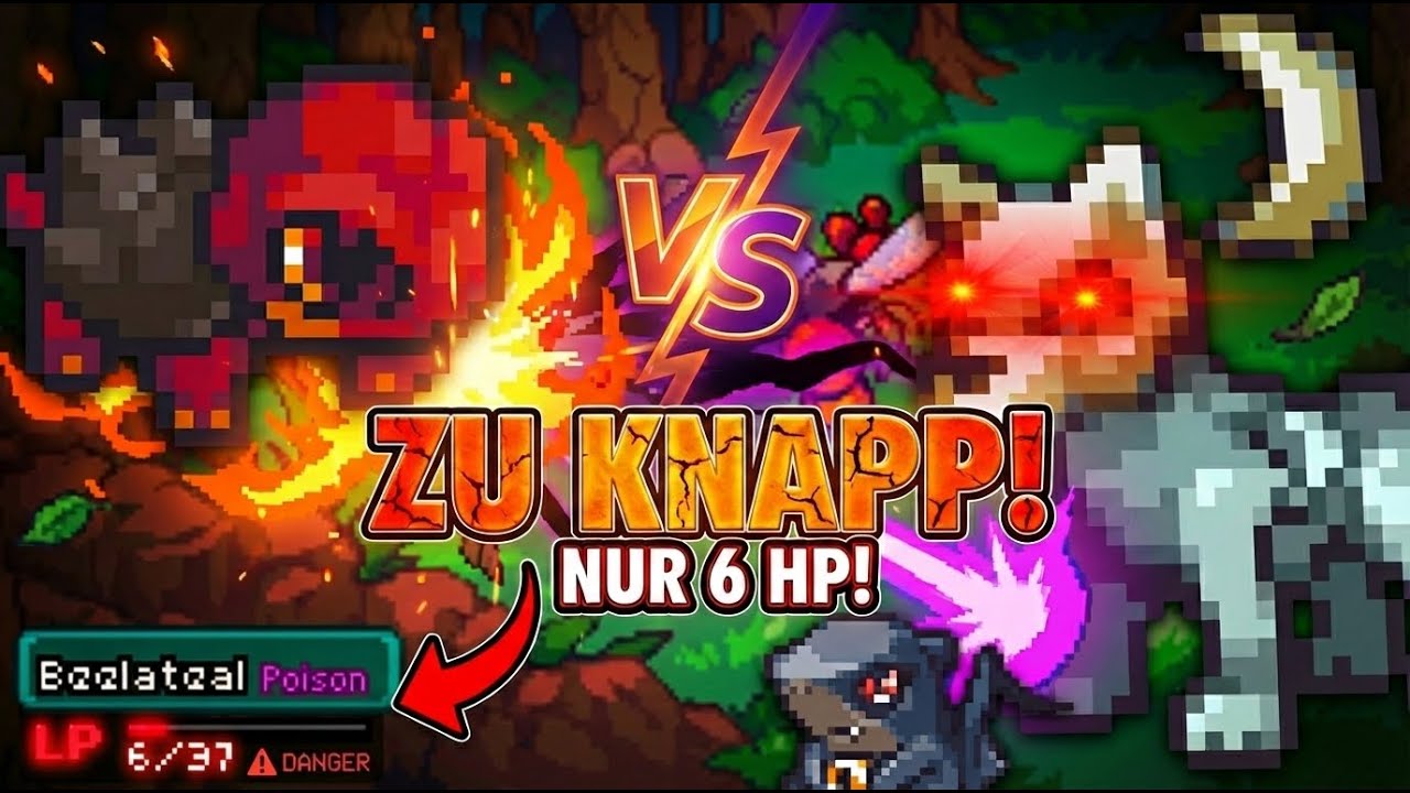 6 HP & VERGIFTET! 😱 Das glaubt mir keiner (Coromon Deutsch)