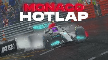 F1 22 MONACO WET HOTLAP + SETUP - [1:22.931] 9TH ITW