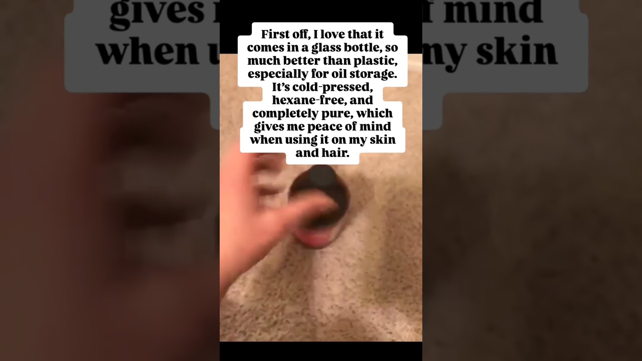 HERITAGE STORE Organic Castor Oil - Glass Bottle