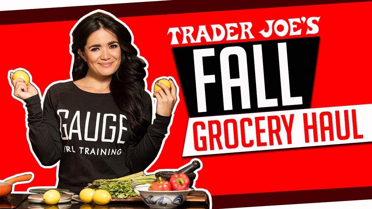 triceps musculation FALL TRADER JOES GROCERY HAUL │ Gauge Girl Training