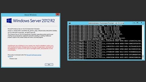 Destroying Windows Server 2016 Build 9785!