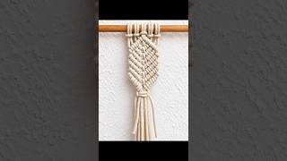 Easy Macrame Design for Beginners #macrame #macramepattern #macramedesign #macrameforbeginners #diy