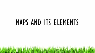 Quiz On Maps and Its Elements