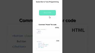 Animated hover button #fyp #animation #vscode #likeandsubscribe