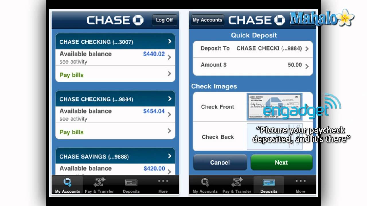 Chase Mobile iPad App Review - YouTube