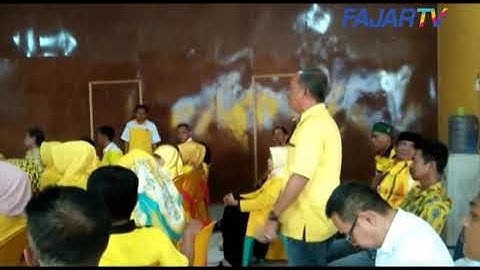 FAJAR TV~PLENO PIMPINAN DPRD PINRANG  DARI GOLKAR BERLANGSUNG ALOT