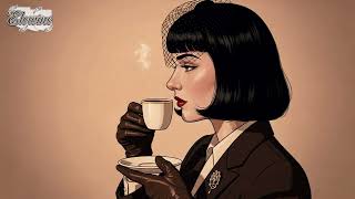 1940s Retro Jazz  Vintage Jazz Bar Vibes  Coffee  Elowine