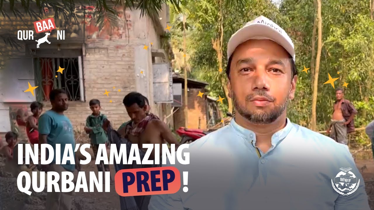 🐄 The MWF team in India is gearing up for Qurbani!