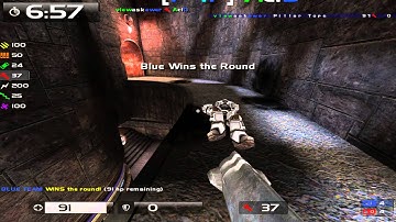 Quake Live: [P4F] viewaskewer - nice final frag at the very end on AciD