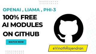 Ultimate Guide to 100% Free AI Modules on GitHub #github #openai #llamas #azure #gpt4 #coding