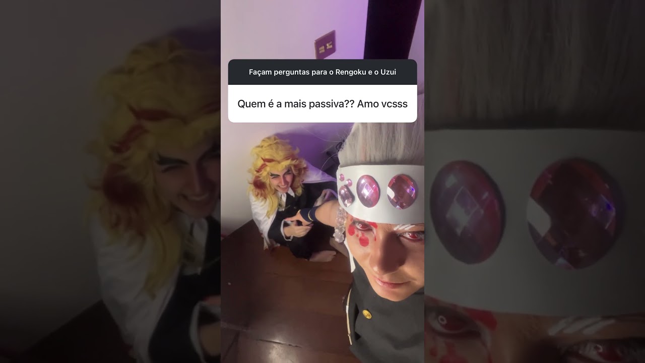 UZUI E RENGOKU RESPONDEM!! #cosplay #kimetsunoyaiba #demonslayer @Nandalorenzine