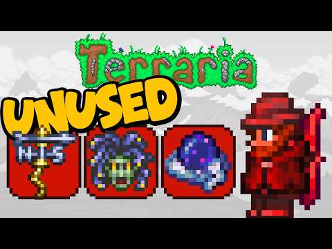 Beating Terraria with Mage Weapons NOBODY Uses