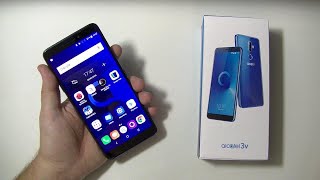فتح صندوق هاتف الكاتيل 3V ونظرة اوليه !!| alcatel 3V Unboxing