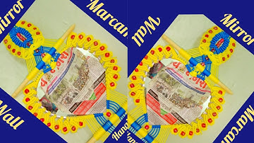 Macrame Mirror New Design Tiutorial In Hindi