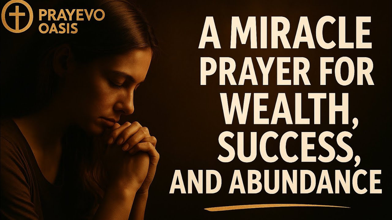 A Miracle Prayer for Wealth, Success, and Abundance|Morning prayer.