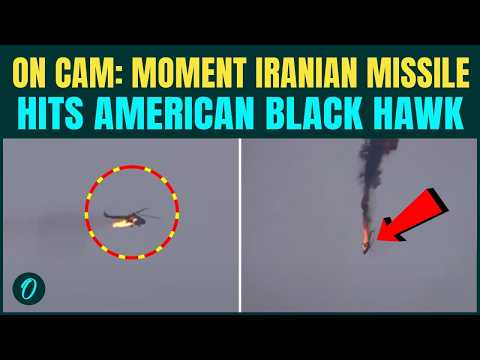 SHOCKING MOMENT: Iranian Missile HITS U.S. Black Hawk During Deadly Pilot Rescue Mission