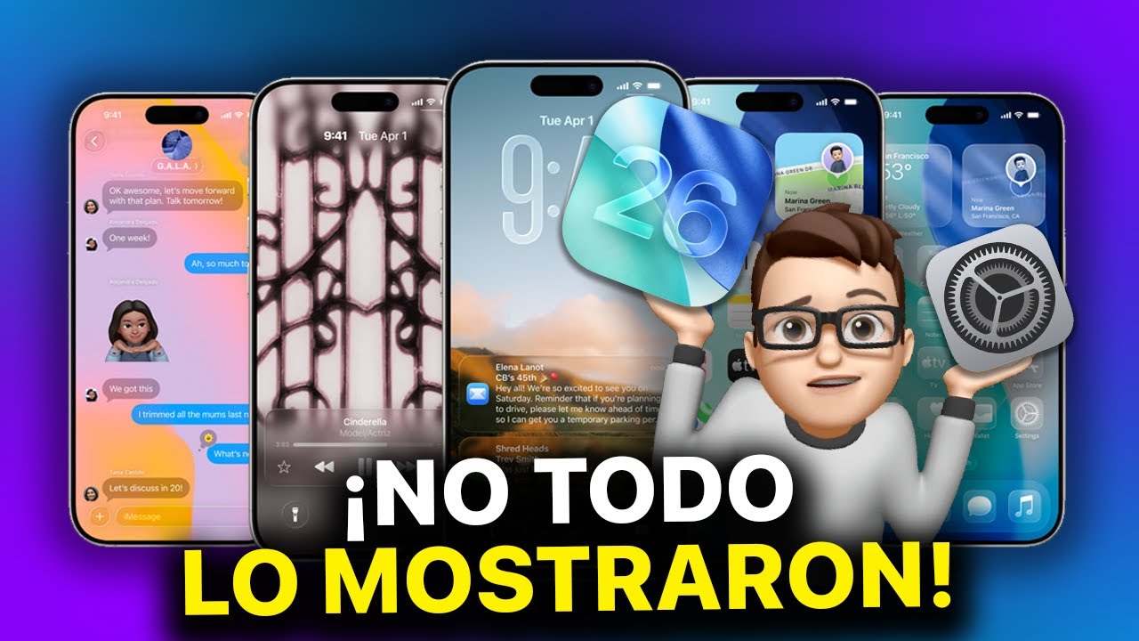 Los SECRETOS De iOS 26 ¡AL FIN LO CAMBIARON TODO! - YouTube