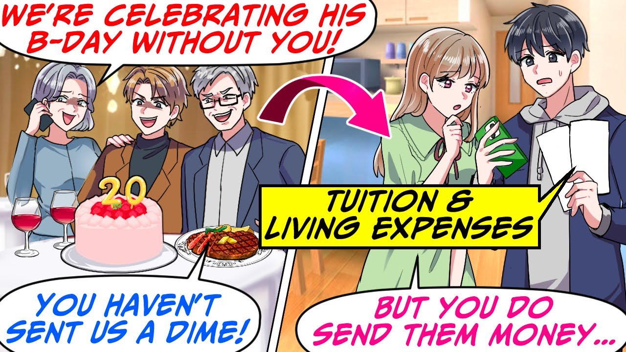 I Paid My Little Bro’s Tuition & Sent My Folks Money, But They Left Me Out…[RomCom Manga Dub]
