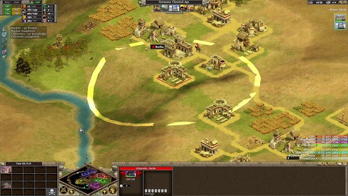 Rise of Nations Extended Edition - 5 Players Multiplayer Gameplay