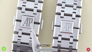 Real Vs Fake Audemars Piguet Watch Showdown