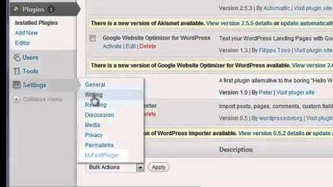 How to Create a WordPress Plugin Part1