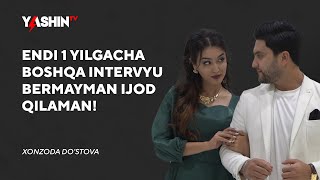 Endi 1 yilgacha boshqa intervyu bermayman ijod qilaman