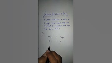 Inverse Proportion questions Trick #inverse_proportion