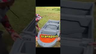 Compact boat that fits in the car! 🚤 🚗 #humor #cool #funny #viral #shorts