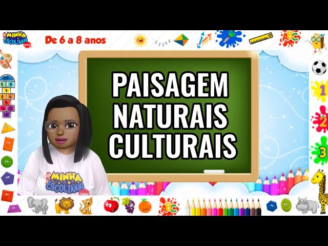 GEOGRAFIA - PAISAGENS NATURAIS E CULTURAIS