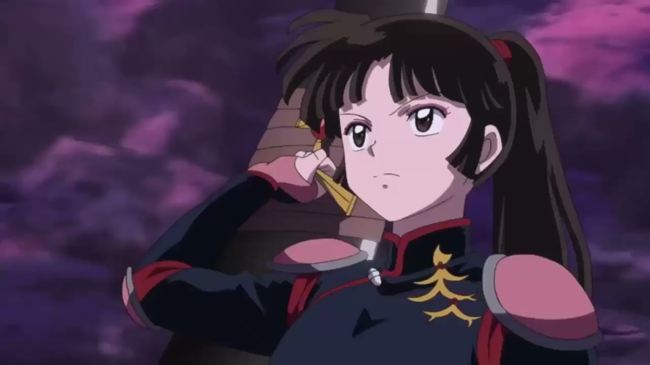 Hanyo No Yashahime La Familia De Miroko Y Sango Muestra Su Habilidad  Pelea  Mientras Otros Esperan