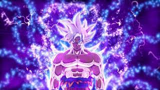 SON GOKU ULTRA INSTINCT POWER LIGHTS BACKGROUND  [1 Hour] #Goku #DragonBallSuper #GokuWallpaper screenshot 4