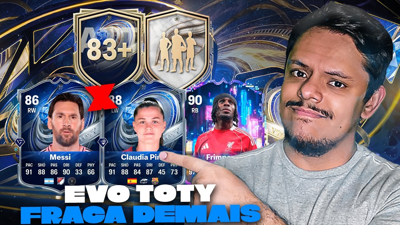FC 26 l 🔥 EVO TOTY ESTÁ FRACO DEMAIS? DME 5x83 ATACANTES VOLTOU! l DantheBNN l