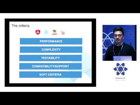 Choosing the right framework by Mo Binni at react-europe 2016