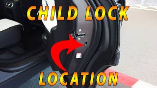 Where To Find The Door Child Lock On A Mercedes-Benz